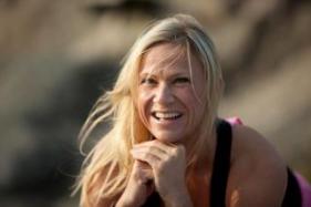 Christine Myrberg is trained Anusara yogateacher