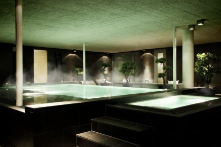 Well-come spa north of Copenhagen interior designed by Linda Myrberg